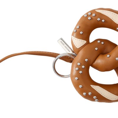 THE SOFT PRETZEL BAG CHARM